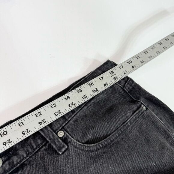 Levi's Jeans Mens 38X34 Black Relaxed 505 Classic Straight Leg Denim - Picture 6 of 9